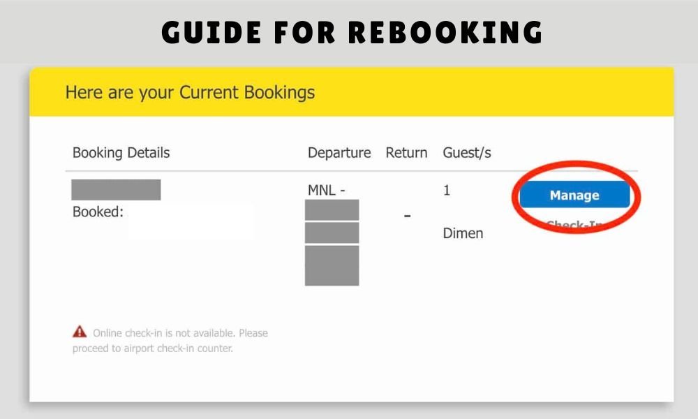 A Guide To Rebooking  Process